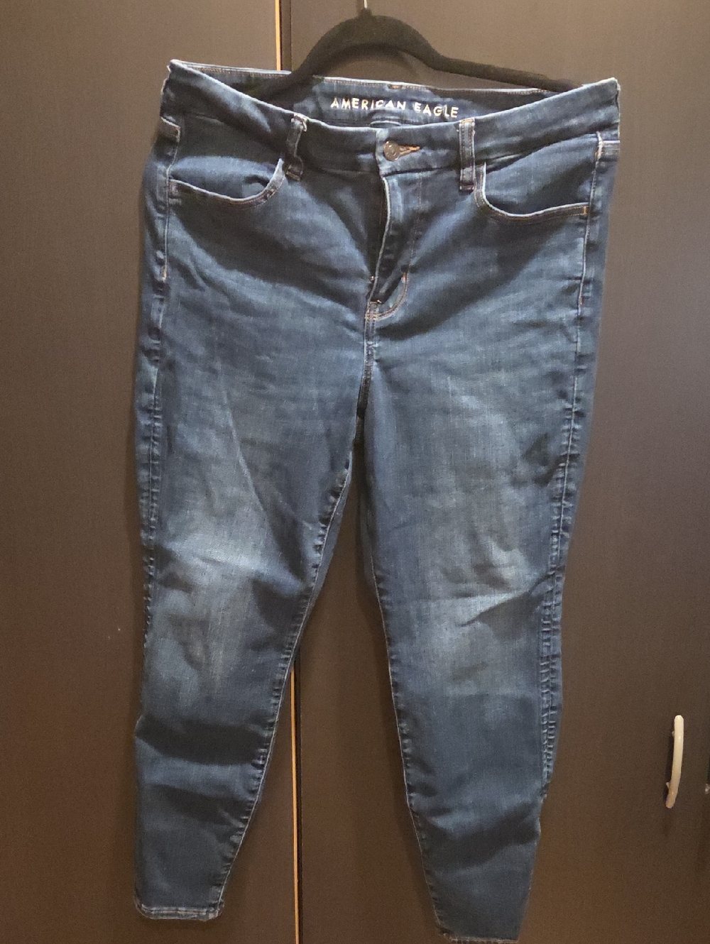 American Eagle Outfitters Women's Dark Wash Skinny Jeans